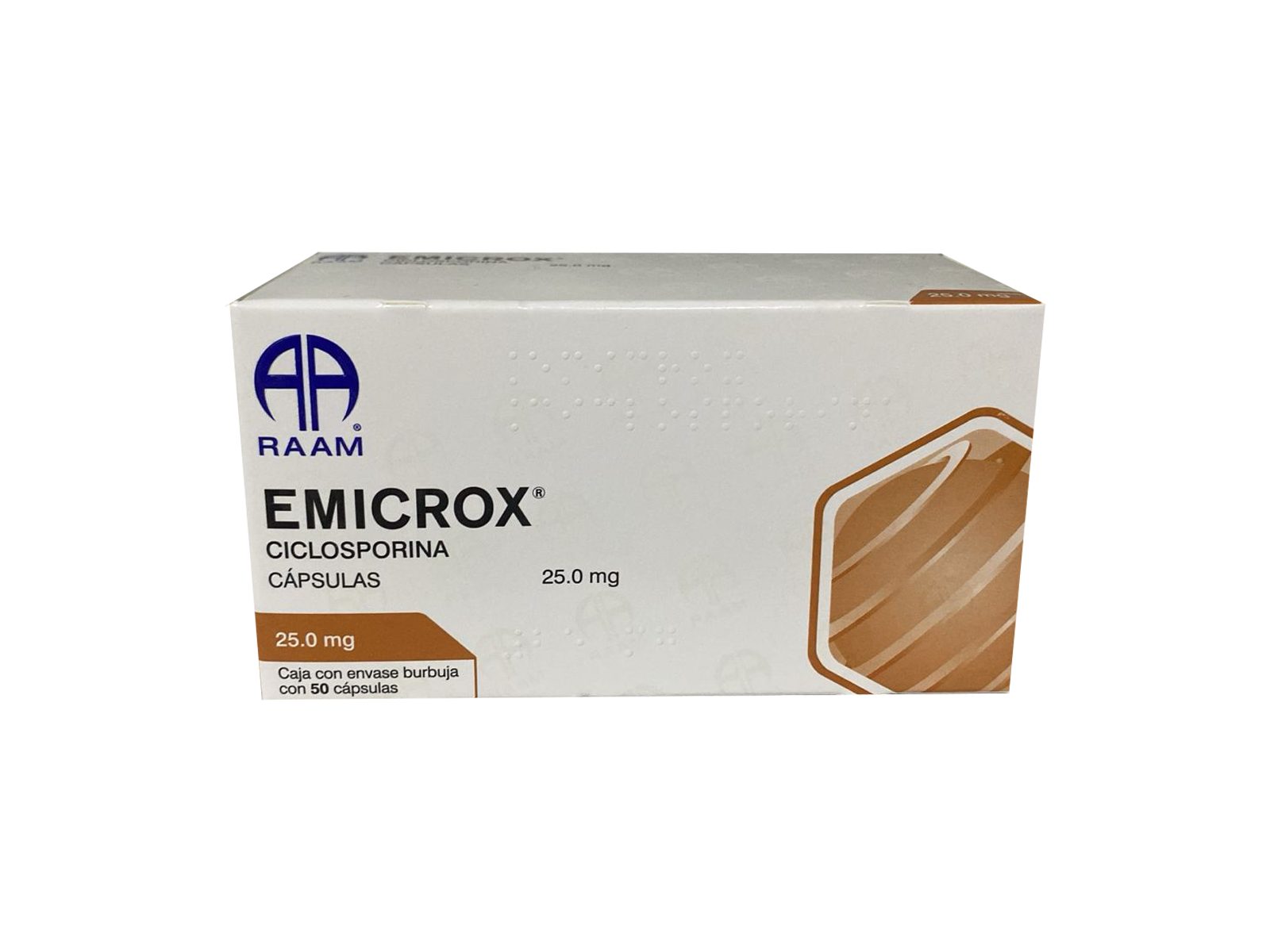 Emicrox Ciclosporina 25Mg C-50 Caps